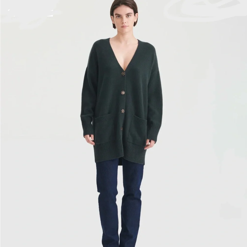 NAADAM Luxe Grandpa Cardigan - Picture 9 of 9